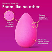 Beautyblender® | Original Pink Beauty Blender Makeup Sponge, Super-Soft Foam Easily Blends Foundations, Powders & Creams, ...