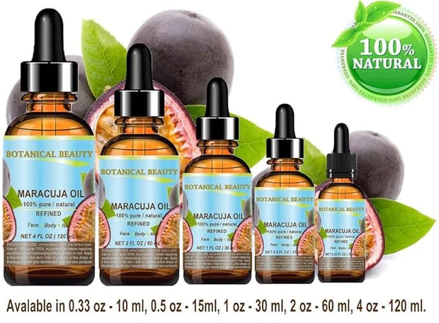 MARACUJA OIL 100% Pure Natural Cold Pressed Undiluted 15 ml