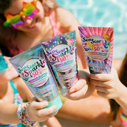 Seastar Sparkle - Rainbow Party Cake Scented Glitter Sunscreen - SPF 50 - Biodegradable Sunscreen, Kids, Water Resistant, ...