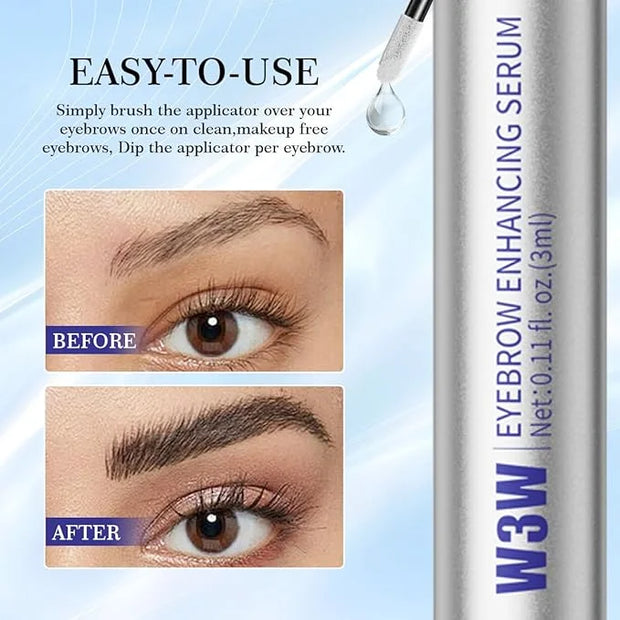 Eyebrow Serum,Eyebrow Growth Serum Advanced Formula for Boost Longer, Fuller, and Thicker Brows Lashes - Product Image