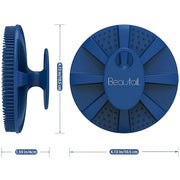 Silicone body scrubber shower bath