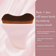 Self Tanner Brush - Kabuki Brush Body Leg Makeup Brush for Self Tanning Gel Tanning Lotion,Sunscreen - Self Tanning Mitt B...