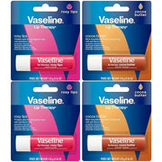 Vaseline Lip Therapy Variety 4-Pack – Rosy Lips + Cocoa Butter Moisturizing Lip Balm with Vitamin E, 0.16 Oz Ea - Product ...