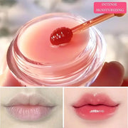 Bee Lip Balm Honey Pot, Strawberry
