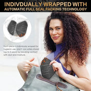 N95 Mask NIOSH Approved 20-Pack, Particulate Respirator N95 Face Masks Universal Fit - Individually Wrapped, Black - Produ...