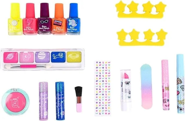 Neon and Glitter Makeup Set -