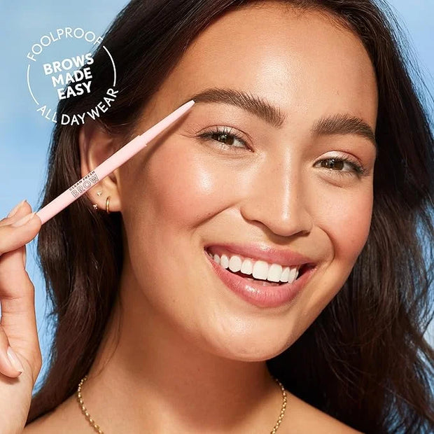 Covergirl Clean Fresh Brow Nano, 200 Blonde, Eyebrow Pencil, Ultra-Precise Tip, Waterproof, Transfer-Resistant, Built-In S...