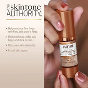 Ambi Even & Clear Under Eye Serum for All Skin Types; Anti Aging Formula features Peptides, Hyaluronic Acid, and Vitamin A...