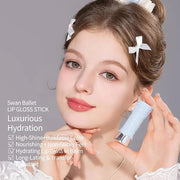 Flower Knows Violet Strawberry Rococo Glitter Lip Gloss G02 Rasberry Booze+Swan Ballet Shine Solid Lip Gloss Stick B05 End...
