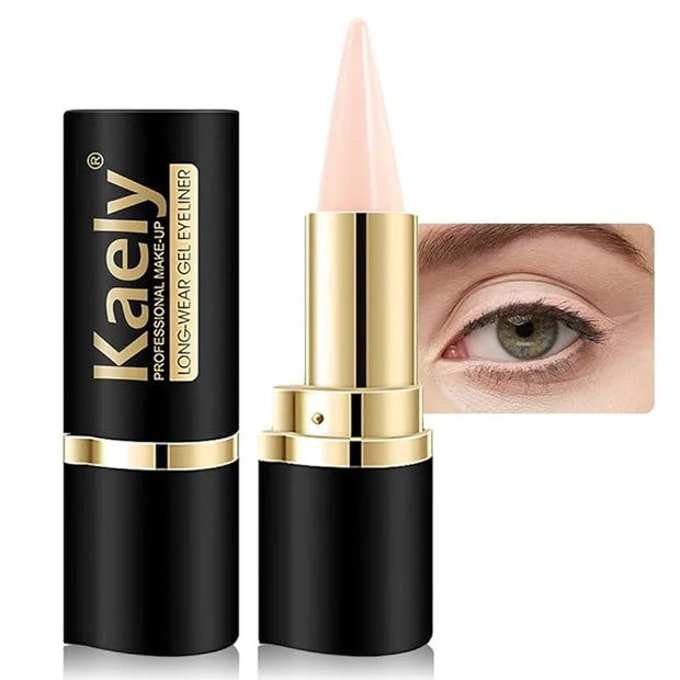 Kaely Bright Nude Gel Eyeliner Pencil, Natural Cream Eye Liner Waterproof Smudge Proof, Matte Waterline Eyeliner Eyeshadow...