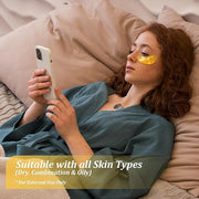 Beauty Golden Under Eye Patches (60 Pairs) - Under Eye Mask for Face Collagen Skin Care Products, Treatment for Dark Circl...