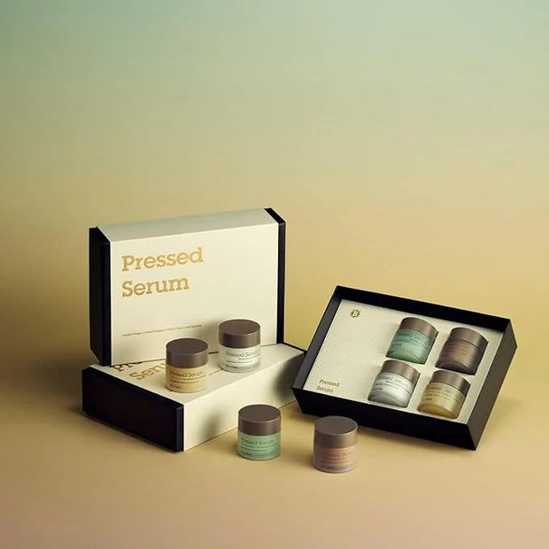 Blithe Pressed Serum Deluxe Collection Face Moisturizer - Hypoallergenic Facial Creams with Ingredients of Chaga Iceplant ...