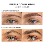 USHAS Eyebrow Gel for Eyebrow Styling Waterproof And Sweat-Proof Clear brow Gel, Long-Lasting Eyebrow Wax Kit for Eyebrow ...
