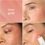 Julep Skip The Brush Cream to Powder Blush Stick - Rose Gold - Blendable and Buildable Color - 2-in-1 Blush and Lip Makeup...