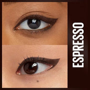 Maybelline Unstoppable Waterproof Mechanical Brown Eyeliner Pencil, Easy to Apply, Smooth Glide, Up to 24 Hour Wear, Espre...