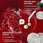 Weleda Face Care Plumping Serum, Plant Rich Serum with Peptides from Pomegranate and Maca Root - Product Image