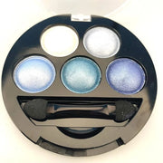 Mallofusa Portable 5 Colors Eye Shadow Palette Trendy 7oz