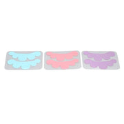 15 Pairs Eyelash Extension Under Eye Pads Cloud Shaped Reusable Silicone Lash Grafting Eye Pads Blue - Product Image