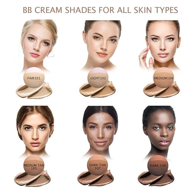 Bellaterra Cosmetics Mineral BB Cream - Tinted Moisturizer & Foundation, Hypoallergenic, Buildable Coverage, Oil-Free, Non...