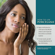 Porcelana Daytime Hydration Skin Lightening Cream For Face & Body [New Formula] - Fades Dark Spots & Evens Skin Tone - Moi...