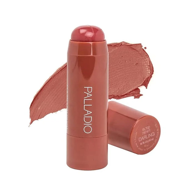 Palladio I'm Blushing 2-in-1 Cheek and Lip Tint, Buildable Lightweight Cream Blush, Sheer Multi Stick Hydrating formula, A...