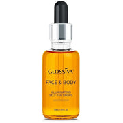 Self Tanning Drops - Sunless Tan for a Sun-Kissed Bronze - Beauty Skin Self Tanner - Gradual Glow for Face and Body - Long...