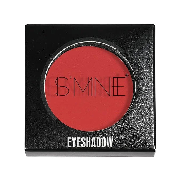 IS'MINE Single Eyeshadow Powder Palette, Matte Red, High Pigment, Longwear Eye Makeup for Day & Night - Product Image