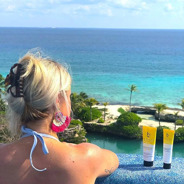 Mineral Sunscreen Set - Face Sunscreen SPF 20 & Body Sunscreen Lotion SPF 25, Zinc Oxide Sunscreen, Reef Friendly Sunscree...
