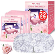 XPCARE 32 Pack Steam Eye Masks for Dry Eyes, SPA Warm Sleep Eye Mask, Disposable Heated Eye Mask for Dark Circles, Puffy E...