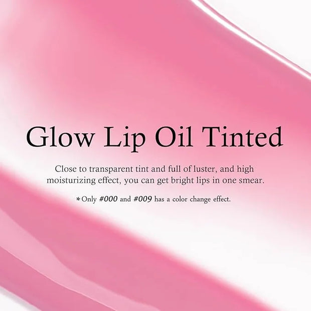 KYDA Hydrating Lip Glow Oil, Clear to Pink, Color Change Effect, Moisturizing Transparent Plumping Lip Oil Tinted for Lip ...
