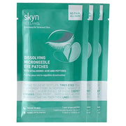 skyn ICELAND Dissolving Microneedle Under Eye Patches with 39% Hyaluronic Acid & Peptides No-Slip Eye Masks for Firming Wr...