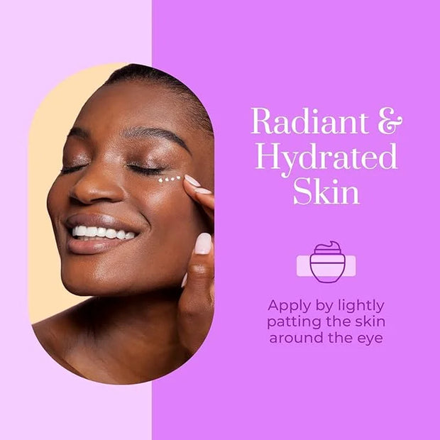 Collagen Eye Cream - Moisturizing, Plumping & Reduces Dark Circles & Wrinkles - Dermatologist Tested, Clean Beauty & Cruel...