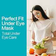 TUNBOT Under Eye Patches - 24 Pairs Natural Plant Extracts Eye Mask for Reduces Puffiness and Dark Circles Facial Anti-Agi...