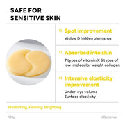 Mediheal Vita Collagen Under Eye Patches & Madecassoside Blemish Toner Pad for Daily Blemish Care - Product Image