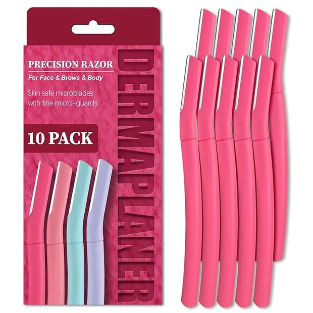 Face Razors for Women, Dermaplane Razor for Women Face, Eyebrow Razor, Facial Razors, Dermaplaning Tool, Gentle Skin Exfol...