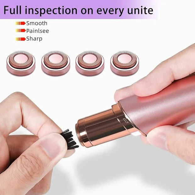 Facial Hair Remover Replacement Heads for Generation 1 Finishing Touch Flawless Facial Hair Removal Tool for Women,18K Gol...