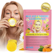Turmeric face scrub pads, 60pcs