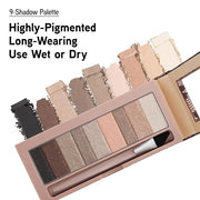 Physicians Formula Shimmer Strips Custom Eye Enhancing Kit with Eyeshadow, Eyeliner & Mascara, Nude - Product Image
