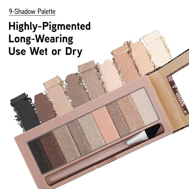 Physicians Formula Shimmer Strips Custom Eye Enhancing Kit with Eyeshadow, Eyeliner & Mascara, Nude - Product Image