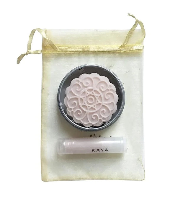 Rose YlangYlang Solid Lotion & Lip Balm - All Natural Organic - Gift for Friend, Gift for Teacher, Bridesmaid Gift, Birthd...