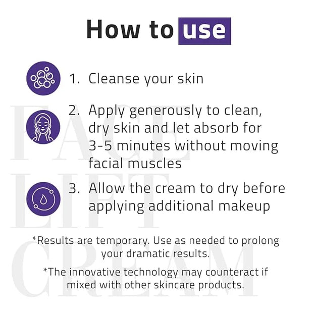 YEOUTH Instant Face Lift Cream, Temporary Skin Tightening Under Eye Cream for Women, Tightening and Lifting Concealer 15ml...