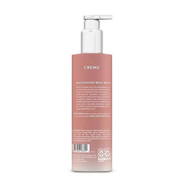 Cremo Wild Iris Musk Skin Moisturizing Body Wash for Women, Notes of Citrus Sorbet, Wild Iris, and Fluffy Musk, 16 Fl Oz -...