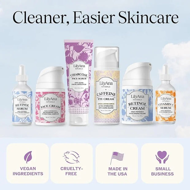 LilyAna Naturals New Caffeine Eye Cream 1oz - Product Image
