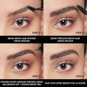NYX PROFESSIONAL MAKEUP Lift & Snatch Eyebrow Tint Pen, Ash Brown (Pack Of 2) - Product Image