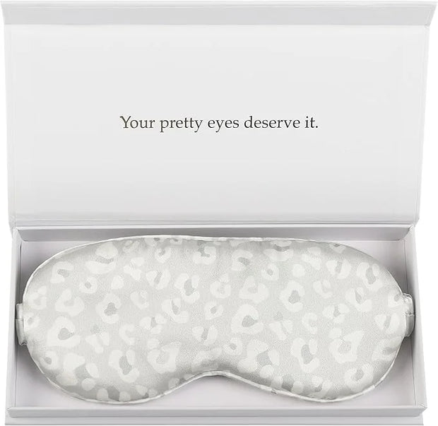 Silk Sleep Mask Light Blocking Luxury 100% Mulberry 22mm Silk Eye Mask Eye Cover Blindfold Ultra Soft Light & Comfy Anti A...