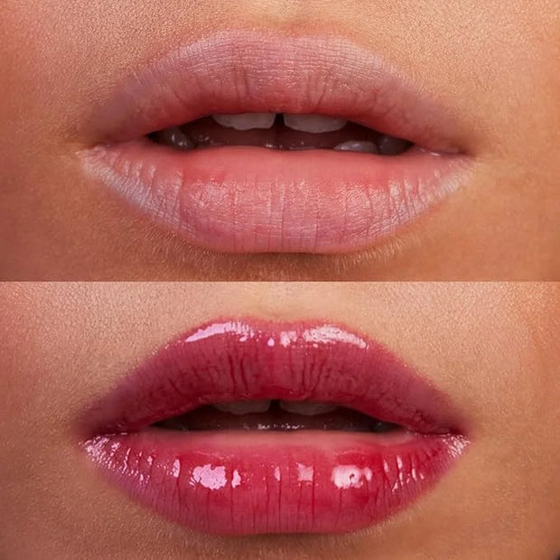 Kosas Wet Lip Oil Gloss - Hydrating Lip Plumping Treatment with Hyaluronic Acid & Peptides, Non-Sticky Finish (Fruitjuice)...