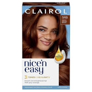 Clairol Nice'n Easy Permanent Hair Dye, 5RB Medium Reddish Brown Hair Color, Pack of 1 - Product Image