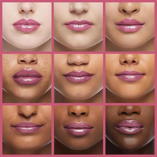Oulac Pink Lipstick for Women with Metallic 3D Shine Lightweight Hydrating Formula, High Impact Lip Color, Vegan Beauty, F...