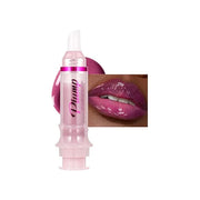 Lip Plumping Lip Gloss, High-Shine & Volumizing Lip Plumping Lip Glass Mirror Lip Glaze Lip Makeup, Long-lasting moisturiz...