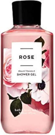 Bath and Body Works ROSE Shea and Vitamin E Shower Gel 10 Fluid Ounce - Product Image